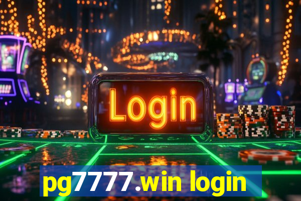 pg7777.win login